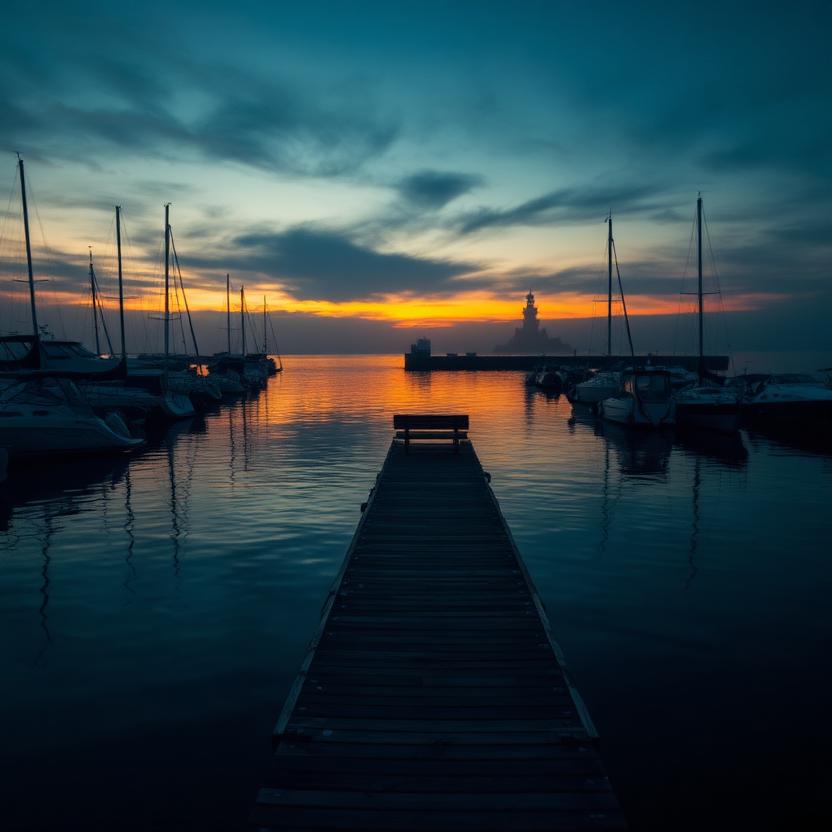 where she goes to think — the harbor