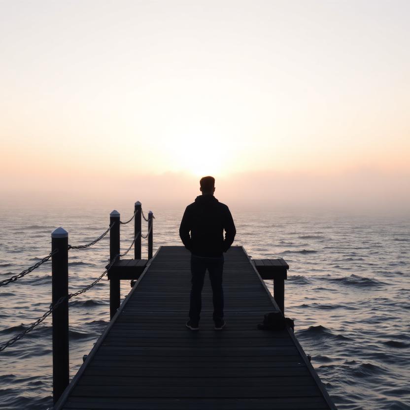 out in nature — the dark where the fish are