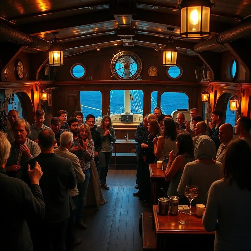 the boat in the room