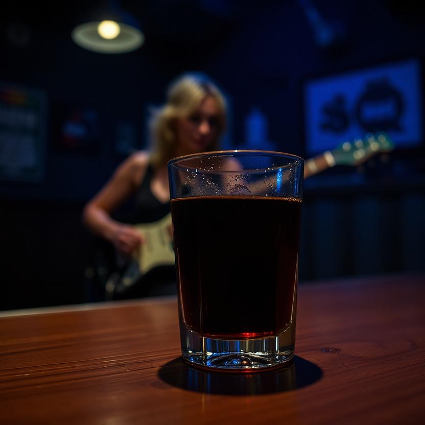 the whiskey glass